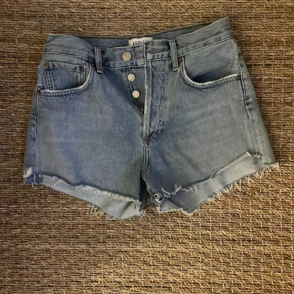 Agolde high waist shorts